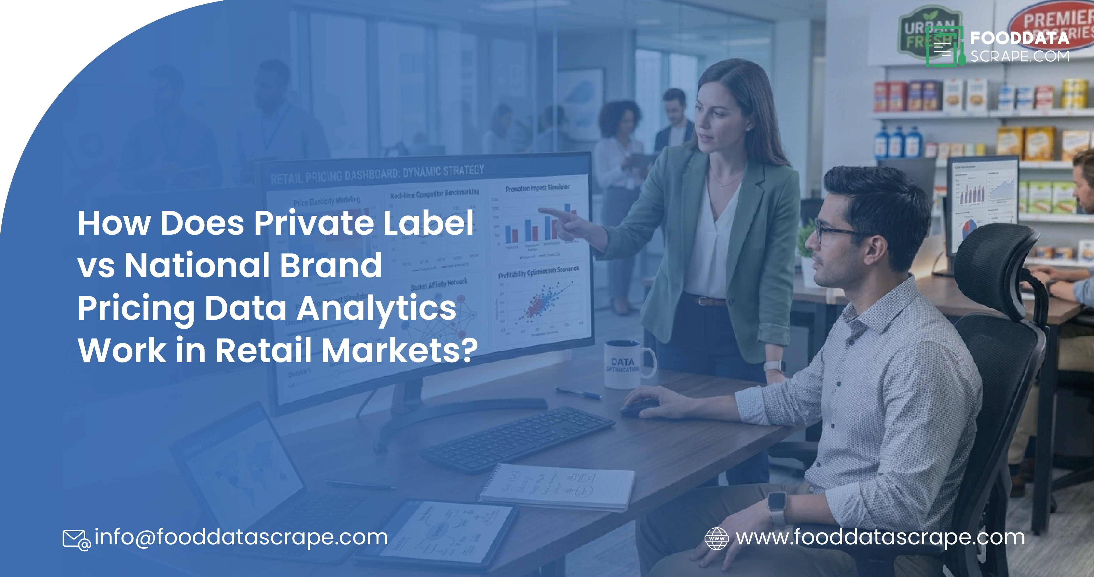 How Does Private Label vs National Brand Pricing Data Analytics Work in Retail Markets?